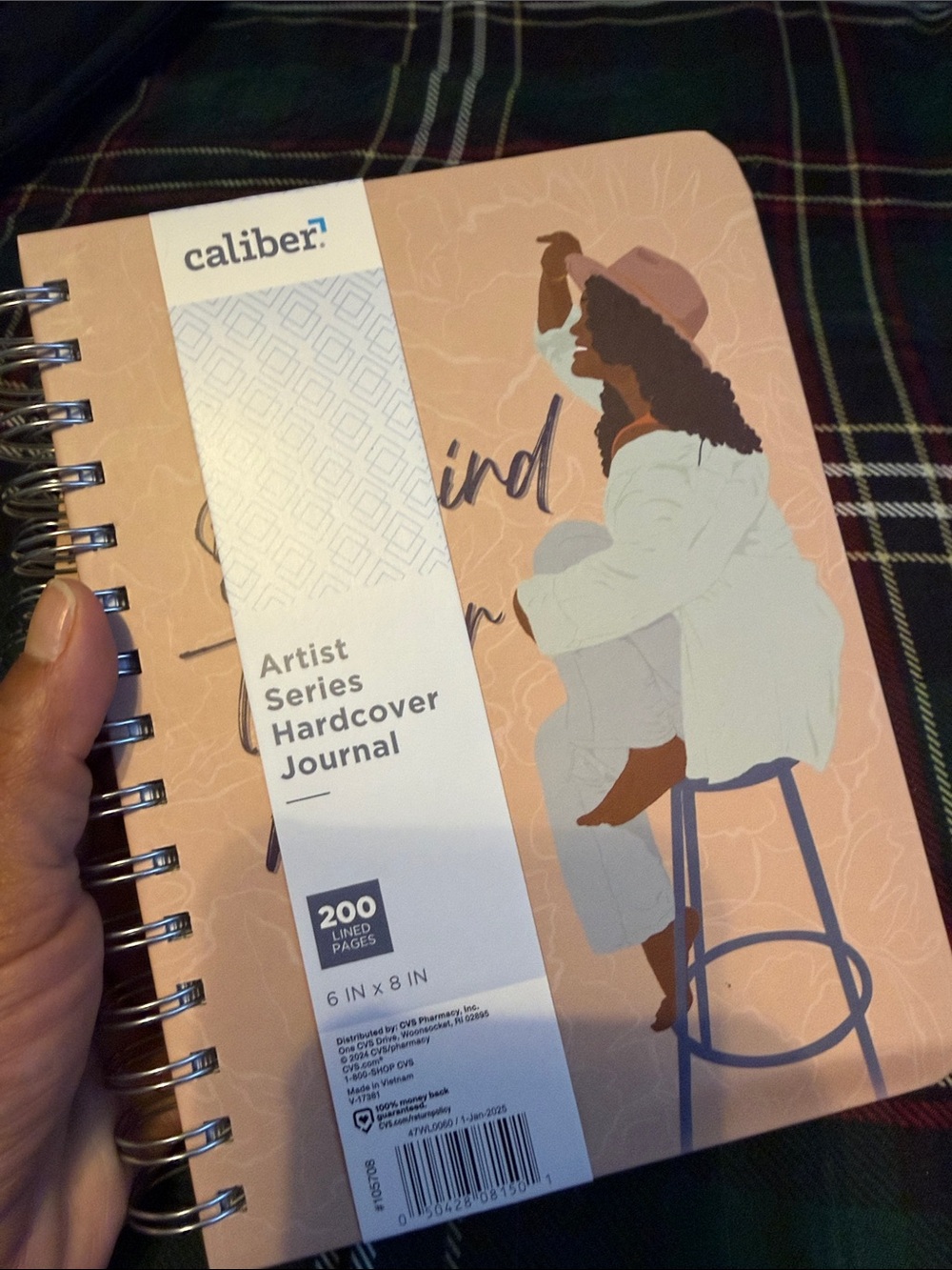 Caliber Artist Series Hardcover Journal - Pink